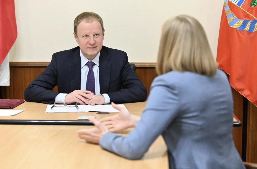 Встреча с губернатором края Виктором Петровичем Томенко